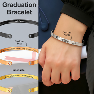 Class of 2026 Bracelet - Personalized Graduation Gift